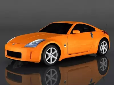 Nissan Fairlady Low-poly 3D model