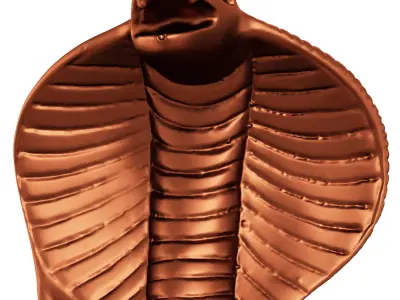 Cobra figurine 3D model