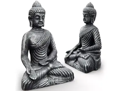 Buddha figurine 3D model