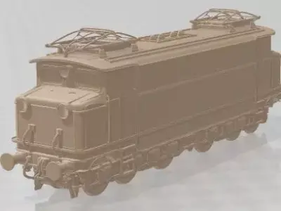 Locomotive - OBB 1670 Printable 3D print model
