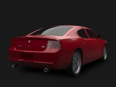 Dodge Charger 2008 3D model