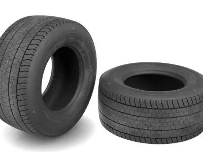 Goodyear Bus Tire 3D model