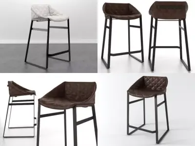 Kekke barstool 3D model