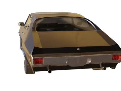 Chevrolet chevelle 1970 3D model