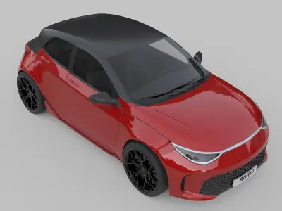 Generic Sporty Hatchback 2020 3D model