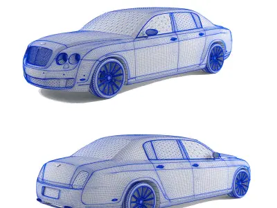 Bentley flying spur 3D model by mimomimoa2024