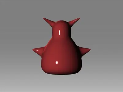 Beast toys decoration Low-poly 3D model