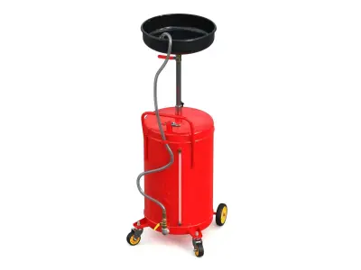 Garage Air Discharge Waste Oil Drainer 3D model