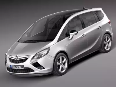 Opel Zafira Tourer 2012 3D model