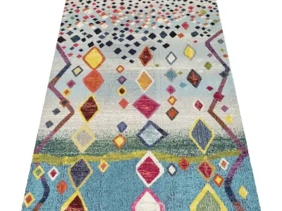 Rug Set 1737 3D model