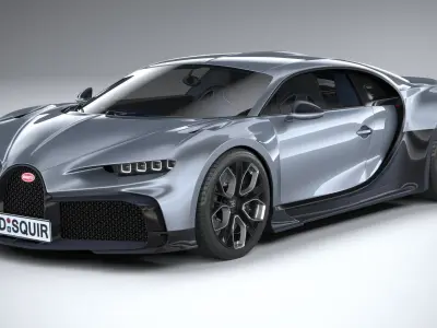 Bugatti Chiron Profilee 2022 3D model