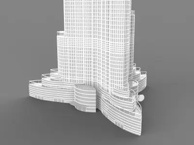 Burj Khalifa  3D model