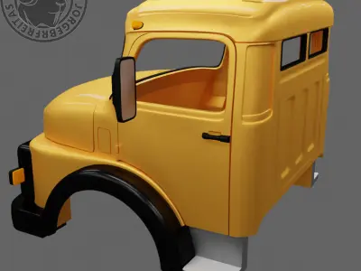 Carroceria Mercedes Benz L 1113 para RC 3D print model