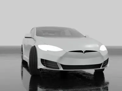 2018 Tesla Model S 3D model
