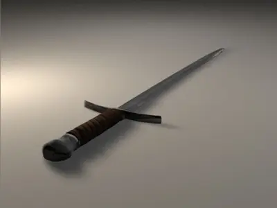 Medieval Sword Design 3D model