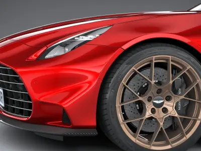 Aston Martin Vanquish 2025 3D model