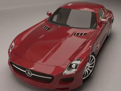 Mercedes Benz SLS  3D model