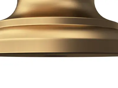 Carved Finial Knob 02 Low-poly 3D model