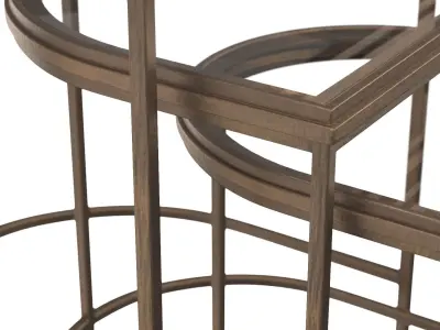 India Nesting Tables 3D model
