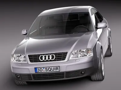 Audi A6 sedan 1997-2004 3D model