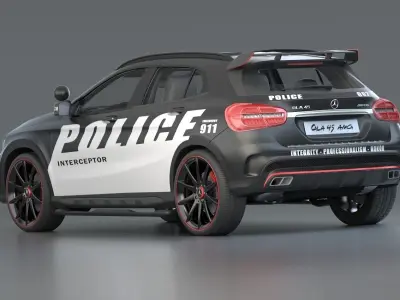 Mercedes Benz Highway Patrol 3D model