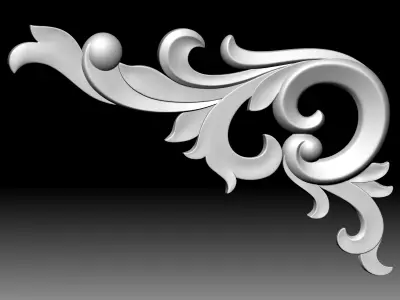 European Carving 2 3D model