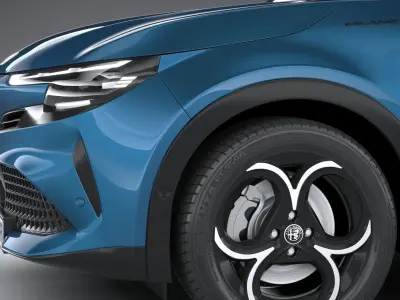 Alfa Romeo Junior - Milano Hybrid 2025 3D model