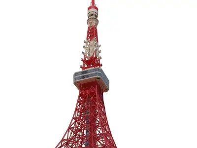 Tokyo Tower 3D model