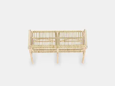 SALNO Bench Low-poly 3D model