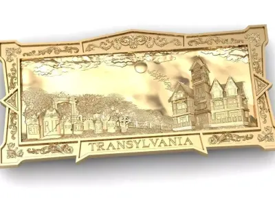 Dracula Castle     3D print model