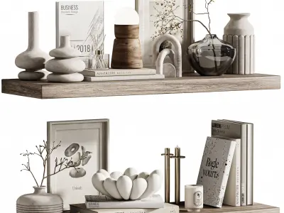 Decorative set12 3D model