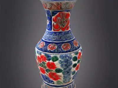 Chinese Vase 3D print model