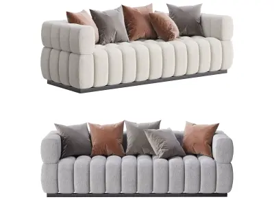 Marat boucle sofa 3D model
