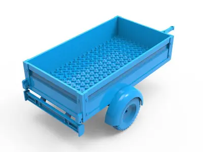 Trailer toy 3D print model