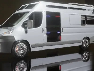 camping car 3D model