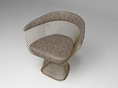 Platner Lounge Chair 3D model