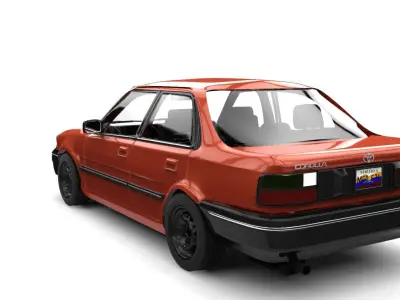TOYOTA COROLLA ARAYA  3D model
