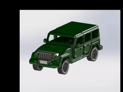4X4 TOY TRUCK 3D model