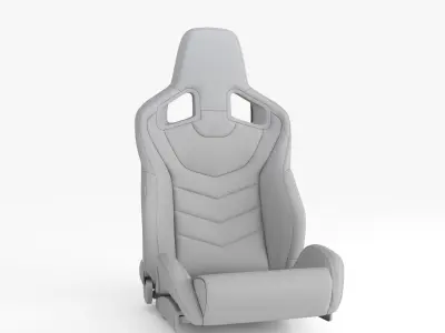 RECARO SPORTSTER GT 3d model Highpoly and Realtime version Low-poly 3D model