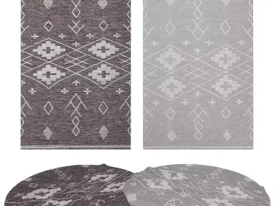 Rugs No 322 Low-poly 3D model