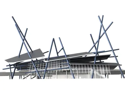 CentrO Station 3D model