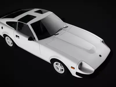 Nissan 280Z Low-poly 3D model