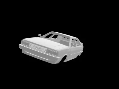 Audi 80 Coupe 3D print model