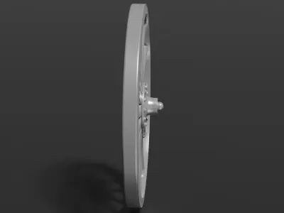Old Wheel 3D Print 3D print model