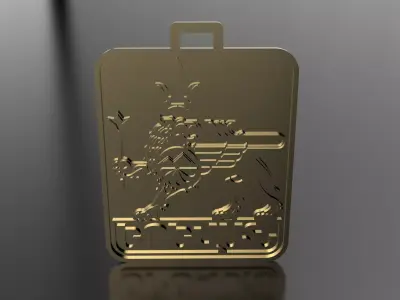 Yerevan pendant  3D print model