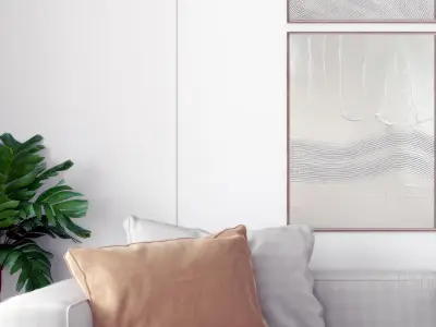 s painting Modern decorative 3D model