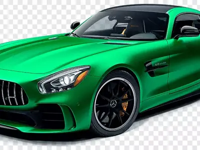 Mercedes AMG Gt 3D print model