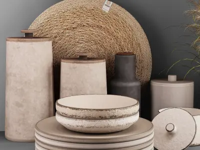kitchen accessories03 3D model