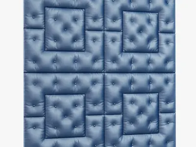 Decorative wall panel 1 3D model