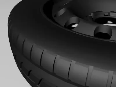 Spare Tire 3D model